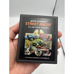 STREET RACER (Atari 2600, 1978) CX2612 | 2600+ 7800+ Retron 77
